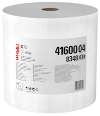 WIPES, MEDIUM DUTY, WYPALL POWERCLEAN X70, WHITE, 870 SHEETS/ROLL MAIN